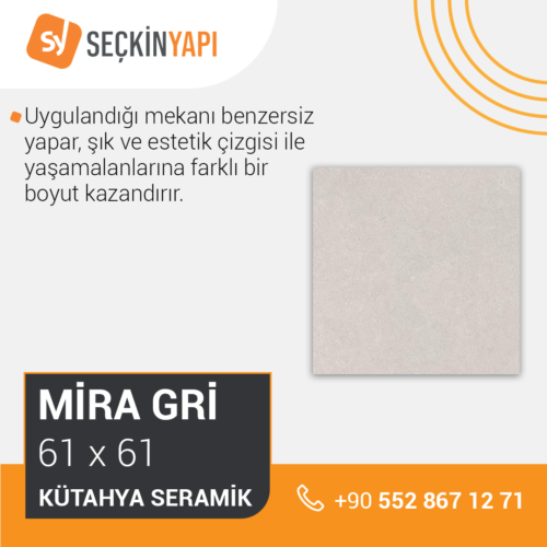 Mira Gri 61×61