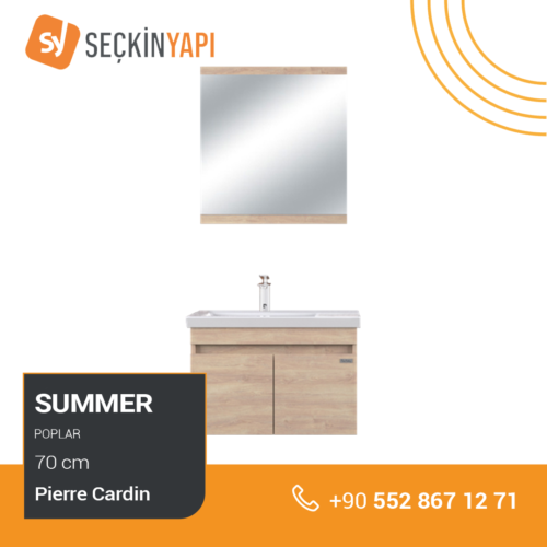 Pierre Cardin Summer 70 cm Banyo Dolabı