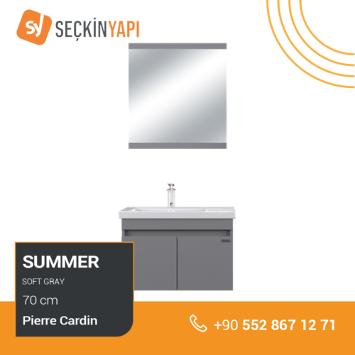 Pierre Cardin Summer 70 cm Banyo Dolabı