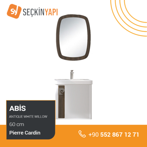 Pierre Cardin Abis 60 cm Banyo Dolabı