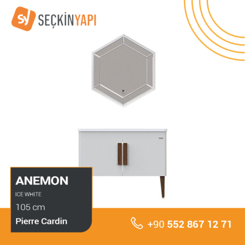 Pierre Cardin Anemon 105 cm Banyo Dolabı