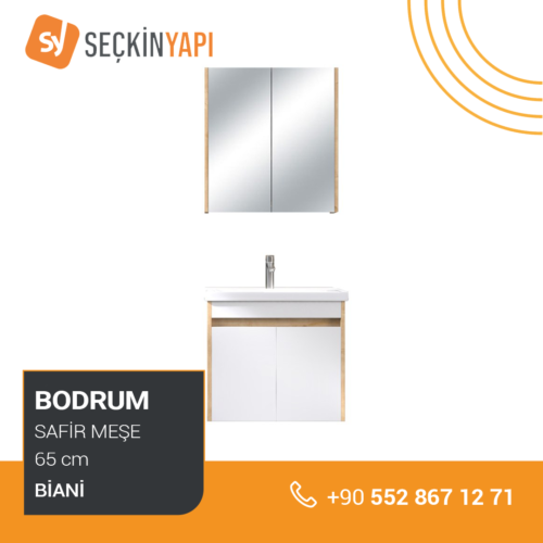 Biani Bodrum 65 cm Banyo Dolabı