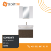 Biani Edremit 80 cm Banyo Dolabı