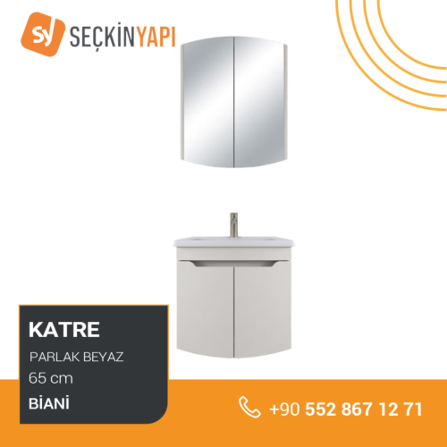 Biani Katre 65 cm Banyo Dolabı