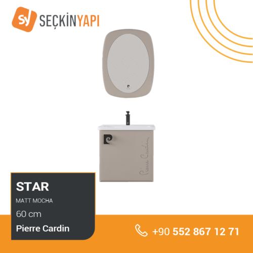 Pierre Cardin Star 60 cm Banyo Dolabı