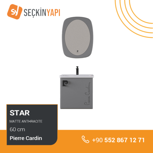 Pierre Cardin Star 60 cm Banyo Dolabı