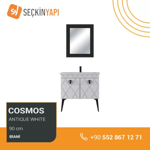 Biani Cosmos 90 cm Banyo Dolabı