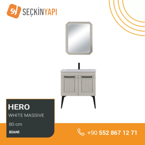 Biani Hero 80 cm Banyo Dolabı