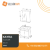Biani Kayra 60 cm Banyo Dolabı