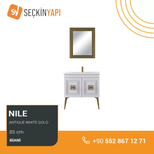 Biani Nile 85 cm Banyo Dolabı