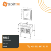 Biani Nile 85 cm Banyo Dolabı